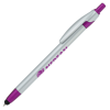View Image 1 of 4 of Hocus Pocus Slim Stylus Pen - Silver - 24 hr