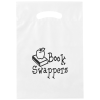 View Image 1 of 2 of Reinforced Handle Plastic Bag - 13" x 9" - White