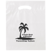 View Image 1 of 2 of Reinforced Handle Plastic Bag - 15" x 12" - Translucent