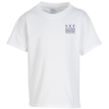 View Image 1 of 2 of Port Classic 5.4 oz. T-Shirt - Youth - White - Embroidered