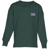 View Image 1 of 2 of Port Classic 5.4 oz. Long Sleeve T-Shirt - Youth - Colors - Embroidered