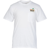 View Image 1 of 2 of Port Classic 5.4 oz. Pocket T-Shirt - Men's - White - Embroidered