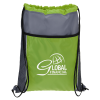 View Image 1 of 3 of Clean Edge Drawstring Sportpack - 24 hr