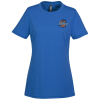 View Image 1 of 3 of Primease Tri-Blend Tee - Ladies' - Embroidered