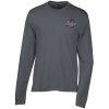 View Image 1 of 3 of Primease Tri-Blend Long Sleeve Tee - Men's - Embroidered