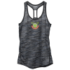 View Image 1 of 3 of OGIO Endurance Space Dye Racerback Tank - Ladies' - Embroidered