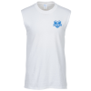 View Image 1 of 3 of Port Classic 5.4 oz. Sleeveless Tee - Men's - White - Screen