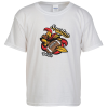 View Image 1 of 3 of Gildan Softstyle T-Shirt - Youth - White - Full Color