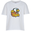 View Image 1 of 2 of Jerzees Dri-Power 50/50 T-Shirt - Youth - White - Full Color