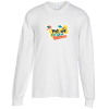 View Image 1 of 2 of Port Classic 5.4 oz. Long Sleeve T-Shirt - Men's - White - Full Color