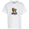 View Image 1 of 2 of Port Classic 5.4 oz. T-Shirt - Youth - White - Full Color