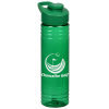 View Image 1 of 4 of Halcyon Water Bottle with Flip Carry Lid - 24 oz.