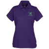 View Image 1 of 3 of Dry-Mesh Hi-Performance Polo - Ladies' - Full Color