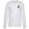 View Image 1 of 2 of Gildan Hammer LS T-Shirt - White - Screen