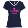 View Image 1 of 3 of LAT Fine Jersey Soccer T-Shirt - Ladies' - Screen