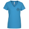 View Image 1 of 3 of Threadfast Invisible Stripes T-Shirt - Ladies' - Screen