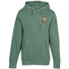 View Image 1 of 3 of Independent Trading Co. Pigment Dyed Hoodie - Embroidered
