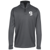 View Image 1 of 3 of Badger Sport B-Core 1/4-Zip Pullover - Youth - Screen