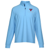 View Image 1 of 3 of Greg Norman Play Dry Mock Neck 1/4-Zip Pullover - Men's