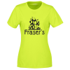 View Image 1 of 3 of Spin Dye Jersey Tee - Ladies' - Screen