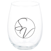 View Image 1 of 1 of Stemless Wine Glass - 17 oz. - 24 hr