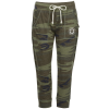 View Image 1 of 3 of Alternative Eco-Jersey Cropped Jogger Pants - Ladies' - Camo