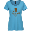 View Image 1 of 3 of Hanes Modal Tri-Blend T-Shirt - Ladies' - Screen