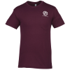 View Image 1 of 3 of Next Level Fitted 4.3 oz. Pocket Crew T-Shirt - Men's