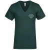 View Image 1 of 3 of American Apparel Fine Jersey V-Neck T-Shirt - Colors