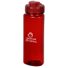 View Image 1 of 4 of PolySure Trinity Water Bottle with Flip Lid - 24 oz. - 24 hr