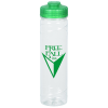 View Image 1 of 3 of Refresh Cyclone Water Bottle with Flip Lid - 24 oz. - Clear - 24 hr