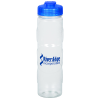 View Image 1 of 4 of Refresh Spot On Water Bottle with Flip Lid - 28 oz. - Clear - 24 hr