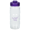 View Image 1 of 4 of Refresh Spot On Water Bottle with Flip Lid - 20 oz. - Clear - 24 hr