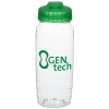 View Image 1 of 3 of Refresh Surge Water Bottle with Flip Lid - 24 oz. - Clear - 24 hr