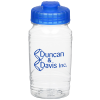 View Image 1 of 3 of Refresh Surge Water Bottle with Flip Lid  - 16 oz. - Clear - 24 hr