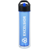 View Image 1 of 3 of Chiller Insulated Bottle with Two-Tone Flip Straw Lid - 16 oz.