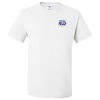 View Image 1 of 1 of Jerzees Dri-Power 50/50 T-Shirt - Men's - White - Embroidered - 24 hr