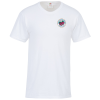 View Image 1 of 2 of Fruit of the Loom HD T-Shirt - Men's - White - Embroidered - 24 hr