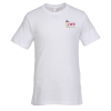 View Image 1 of 2 of Bella+Canvas Crewneck T-Shirt - Men's - White - Embroidered - 24 hr