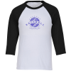 View Image 1 of 3 of Bella+Canvas 3/4 Sleeve Baseball Tee - Screen - 24 hr