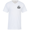 View Image 1 of 2 of Fruit of the Loom HD T-Shirt - Men's - White - Screen - 24 hr