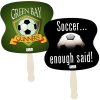 View Image 1 of 2 of Sandwich Hand Fan - Hourglass