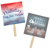 View Image 1 of 2 of Sandwich Hand Fan - Square