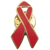 View Image 1 of 2 of Awareness Ribbon Lapel Pin - 24 hr