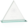 View Image 1 of 3 of Dresden Triangle Jade Award - 8"