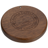View Image 1 of 5 of Bora Wooden Wireless Charging Pad - 24 hr