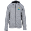 View Image 1 of 3 of Odell Heather Knit Hooded Jacket - Men's