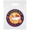 View Image 1 of 1 of Full Color Die Cut Handle Plastic Bag - 15" x 12"