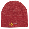 View Image 1 of 2 of Double Knit Melange Beanie - 24 hr
