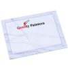 View Image 1 of 3 of Souvenir Designer Sticky Note - 3" x 4" - Marble - 25 Sheet